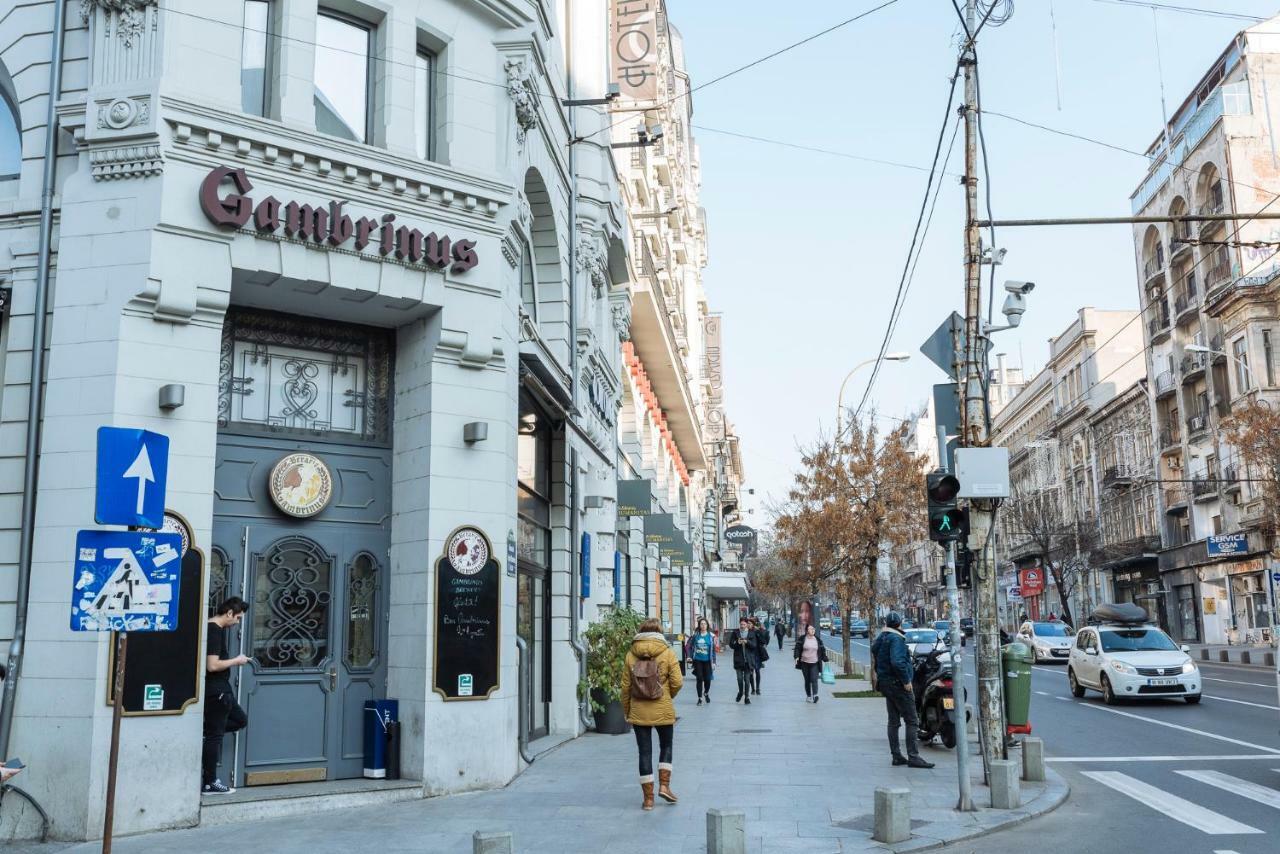 Brezoianu Spacious Flat Bukarest Kültér fotó